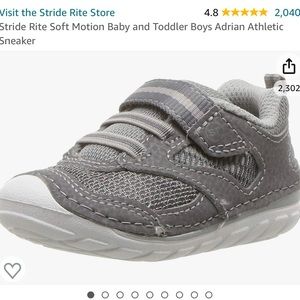 Grey stride rite walking shoes - 5W